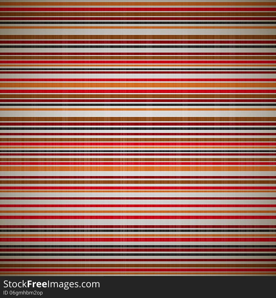 Abstract Retro Strips Textile Background