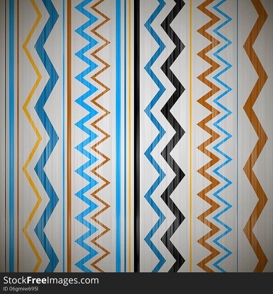 Abstract Retro Textile Background