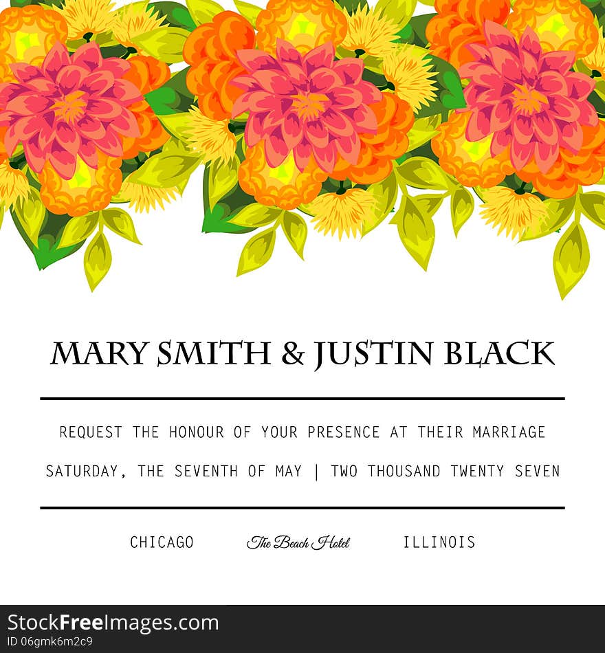 Wedding card