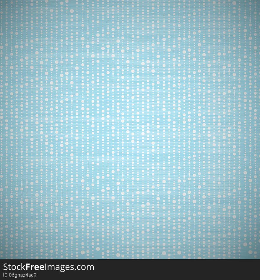 Abstract Retro Vector Blue Background