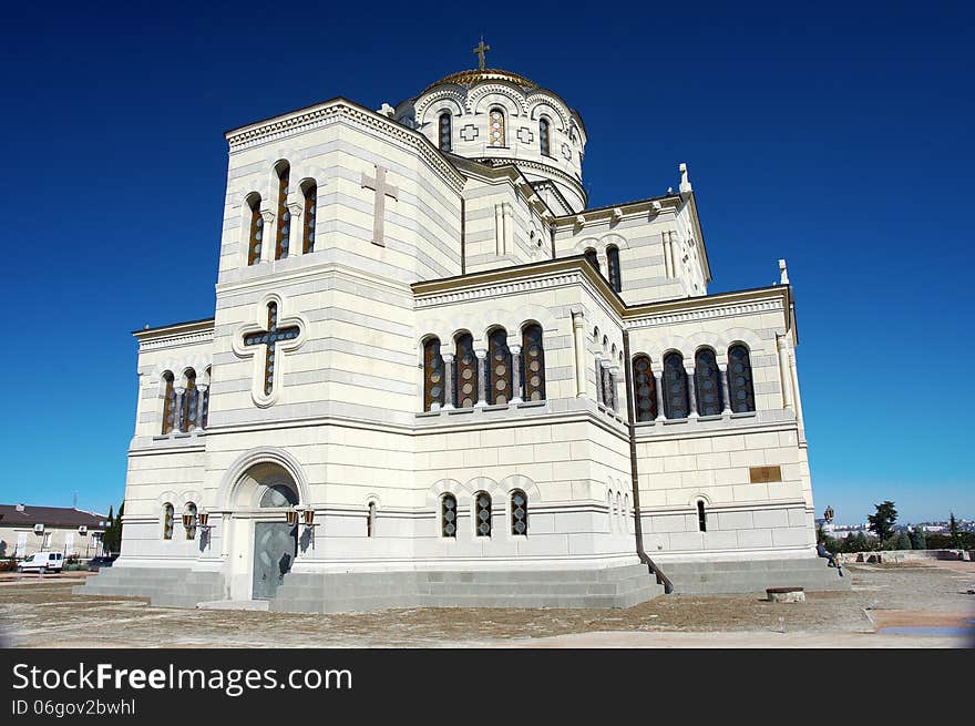 Crimea, Ukraine, Chersonese, the ruins of the ancient city, the old masonry, excavation, stone structure, ancient structures, culture. Crimea, Ukraine, Chersonese, the ruins of the ancient city, the old masonry, excavation, stone structure, ancient structures, culture