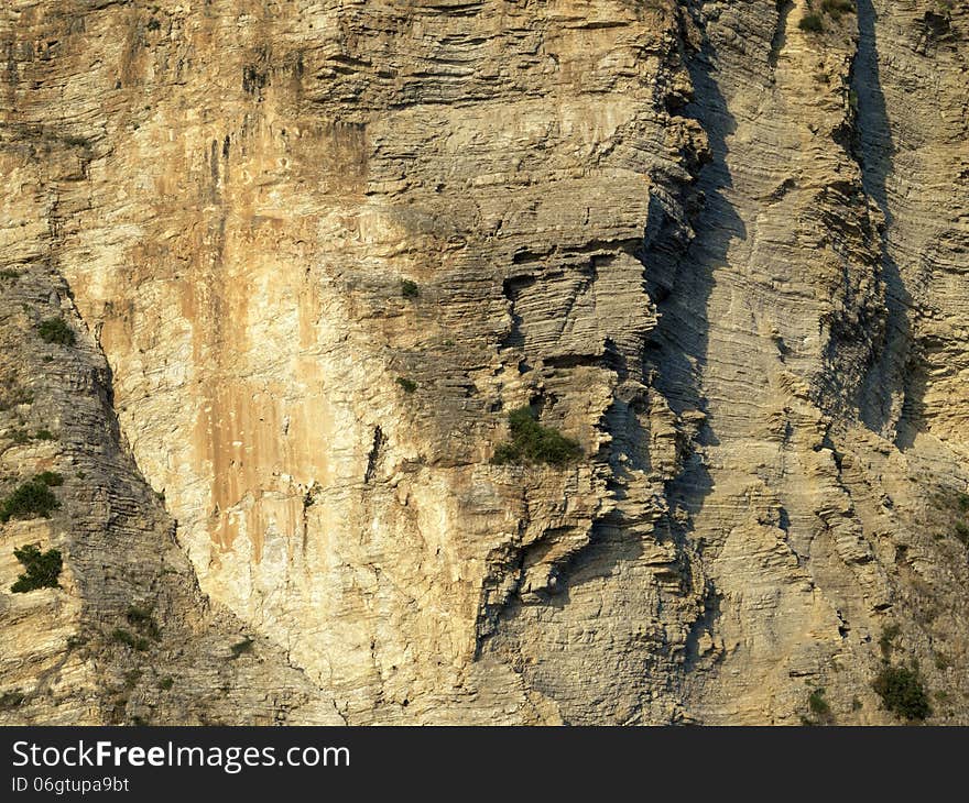 Huge rock