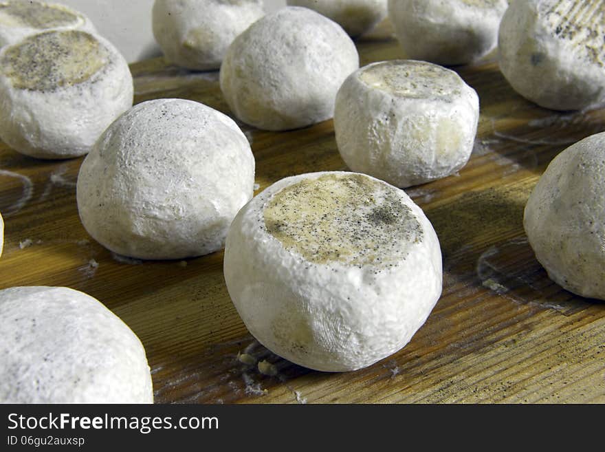 Goat cheeses