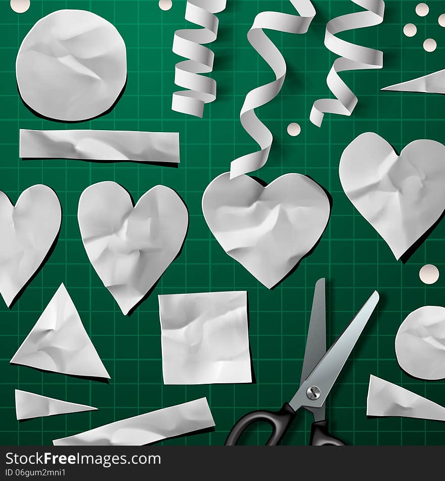 Set of design elements for Valentine's Day Party, vector eps10. Set of design elements for Valentine's Day Party, vector eps10.