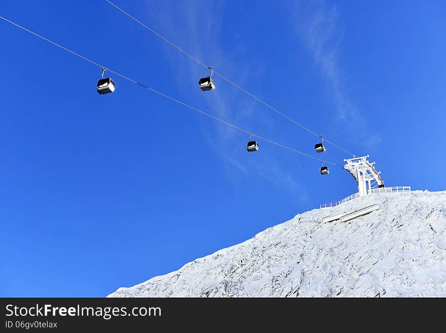 Ski lift chairs