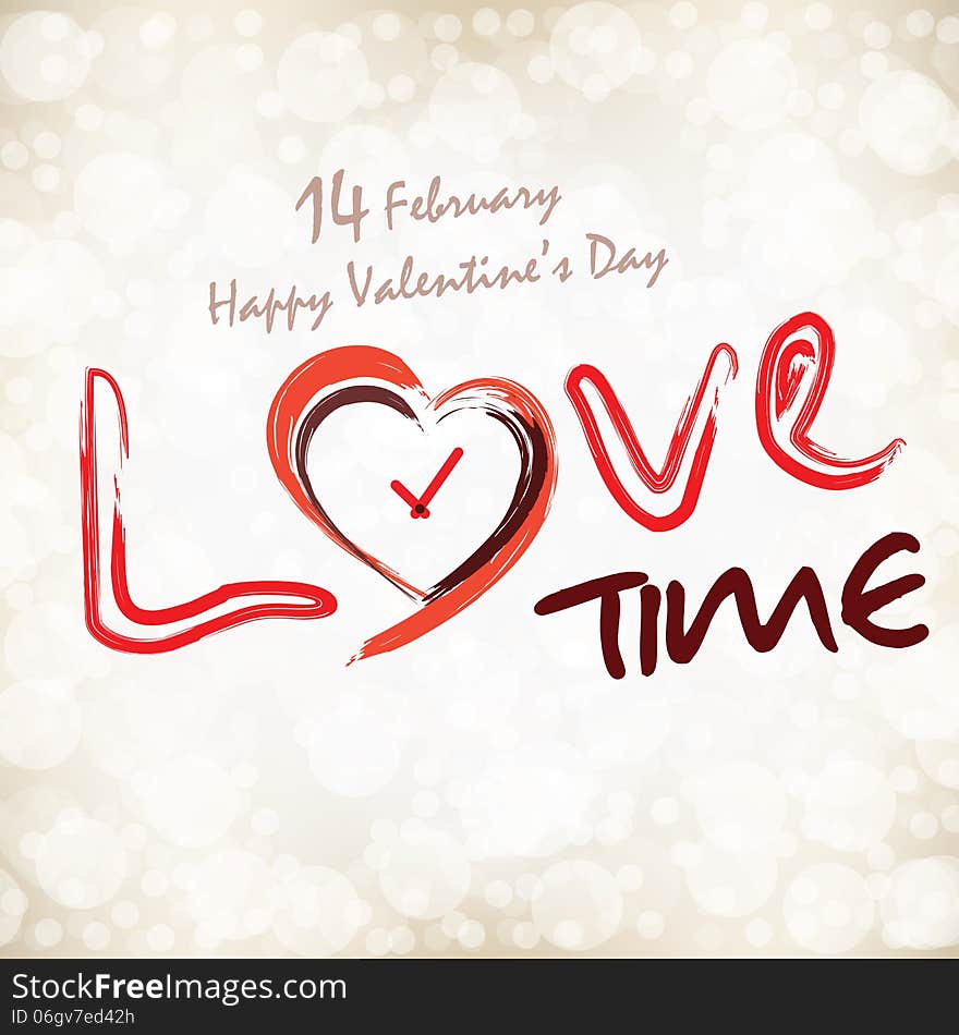 Valentines Day and love celebration card, background. Valentines Day and love celebration card, background