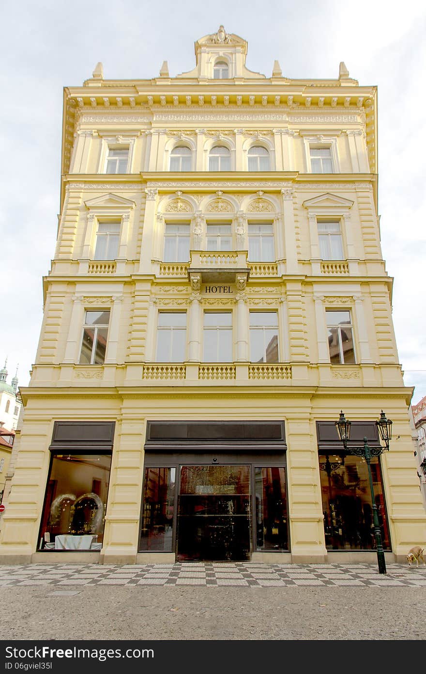 Victorian Building In Prague