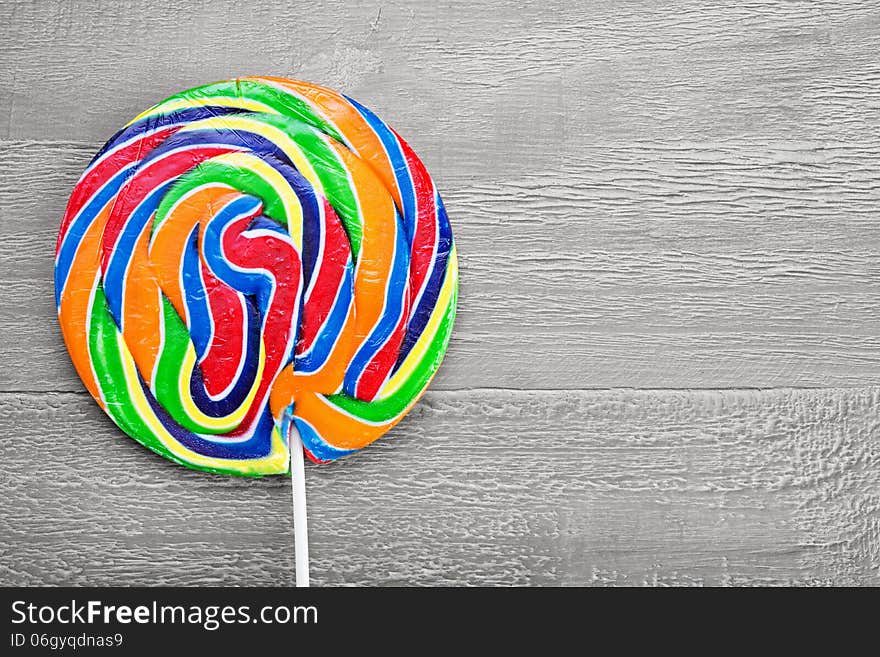 Spiral lollipop