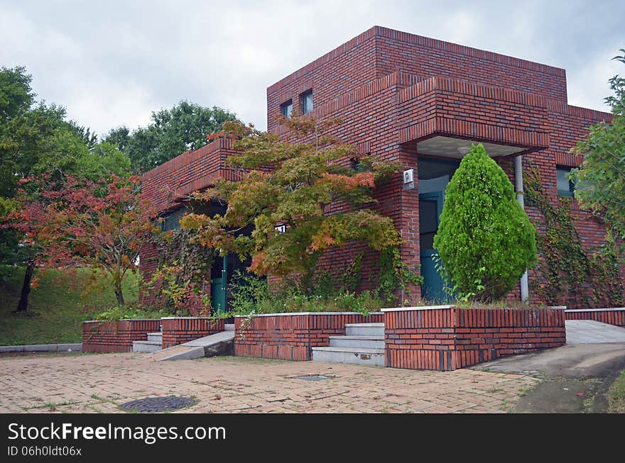 Red Brick Building