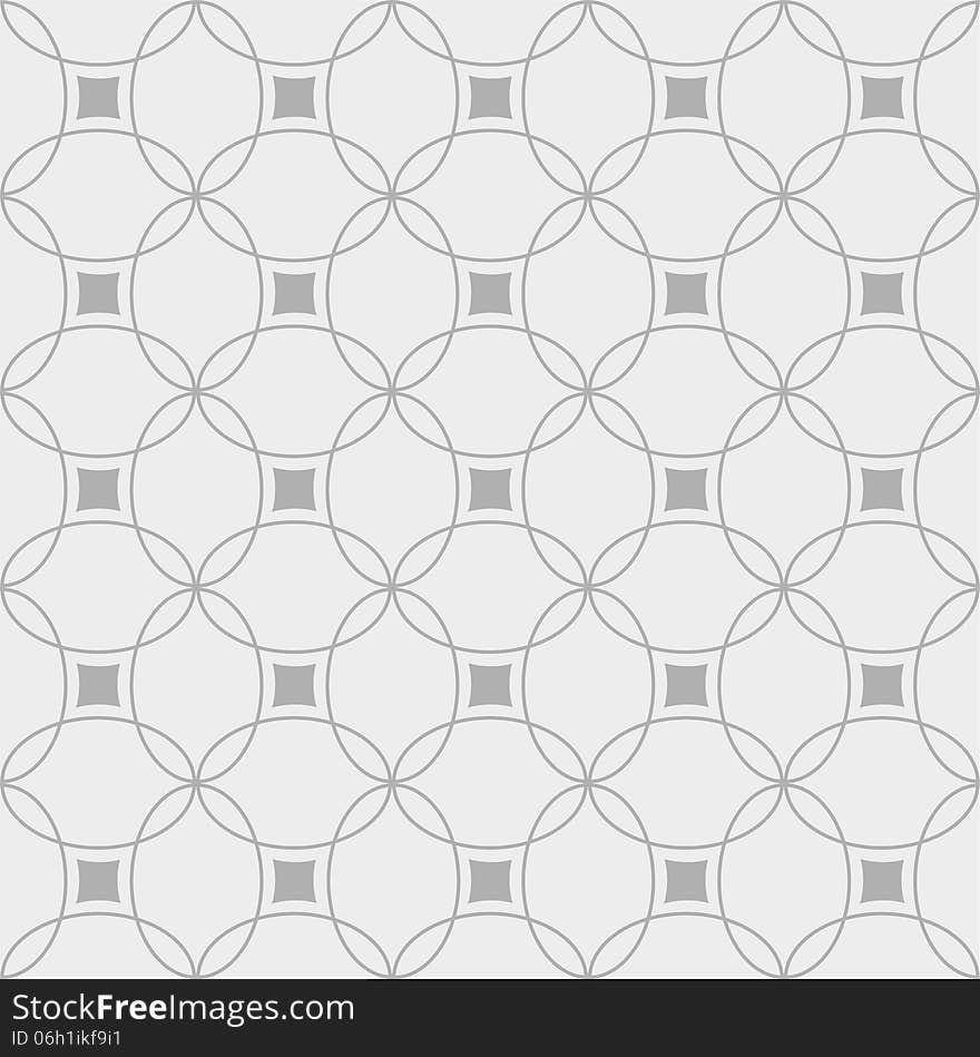 Black and white seamless geometric pattern