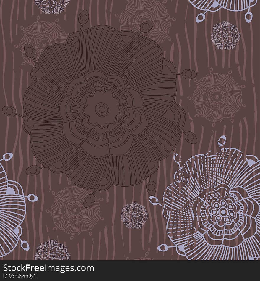 Abstract Flowers 5