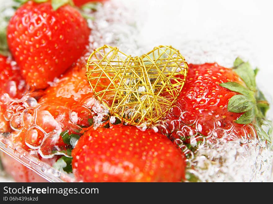 Fresh strawberries