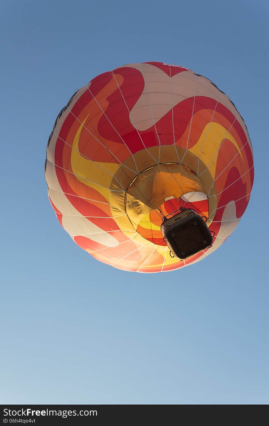 Air hot balloon in Hungary