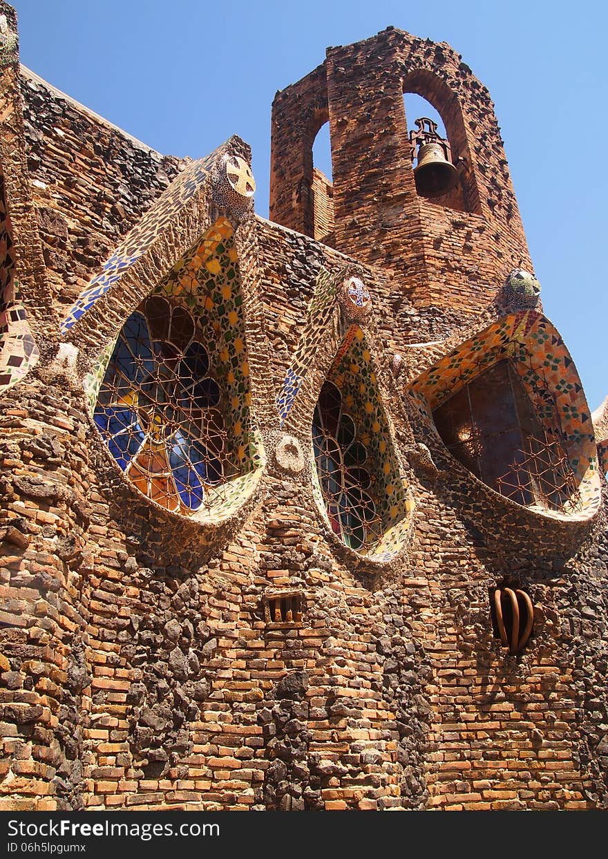 Gaudi creation in Barcelona