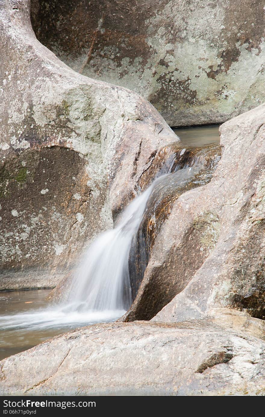 Beautiful river flow over the stone. Beautiful river flow over the stone