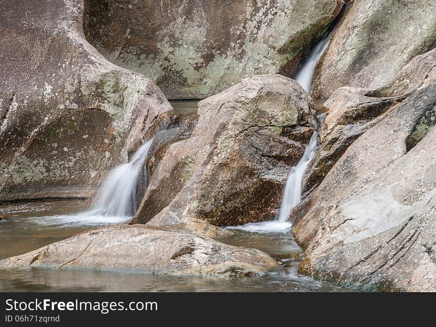 Landscape With A Mountain River