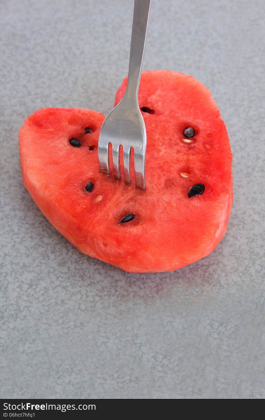 Watermelon Fruit Prong Dip In