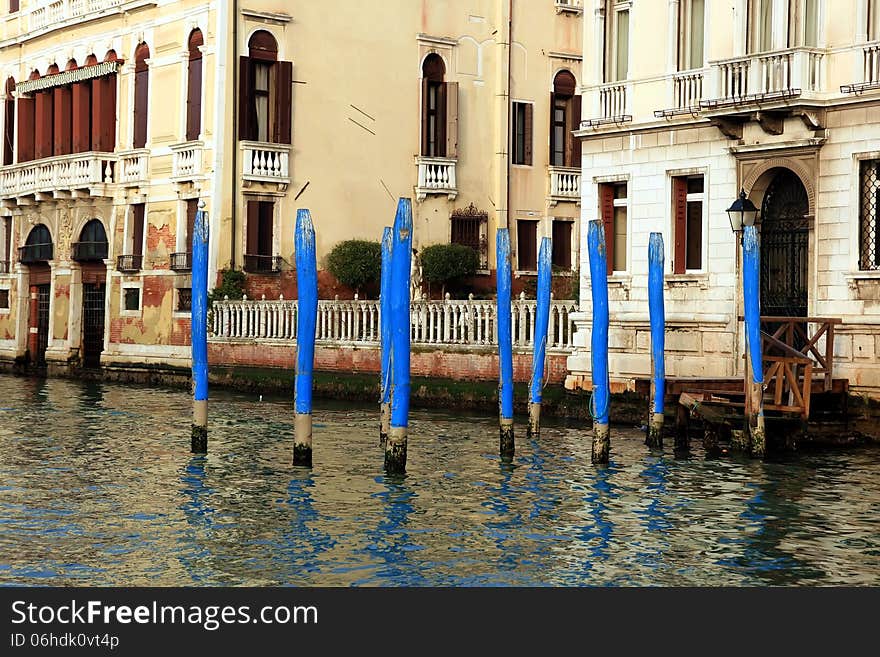 Buildings in the Grand Canal