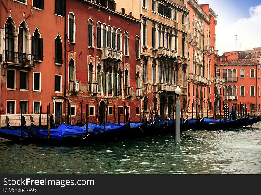 Buildings in the Grand Canal