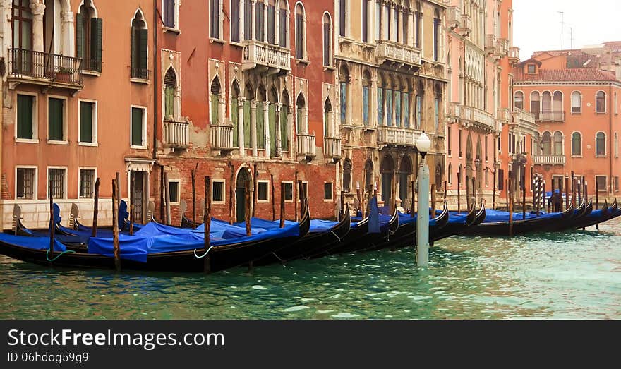 Buildings in the Grand Canal