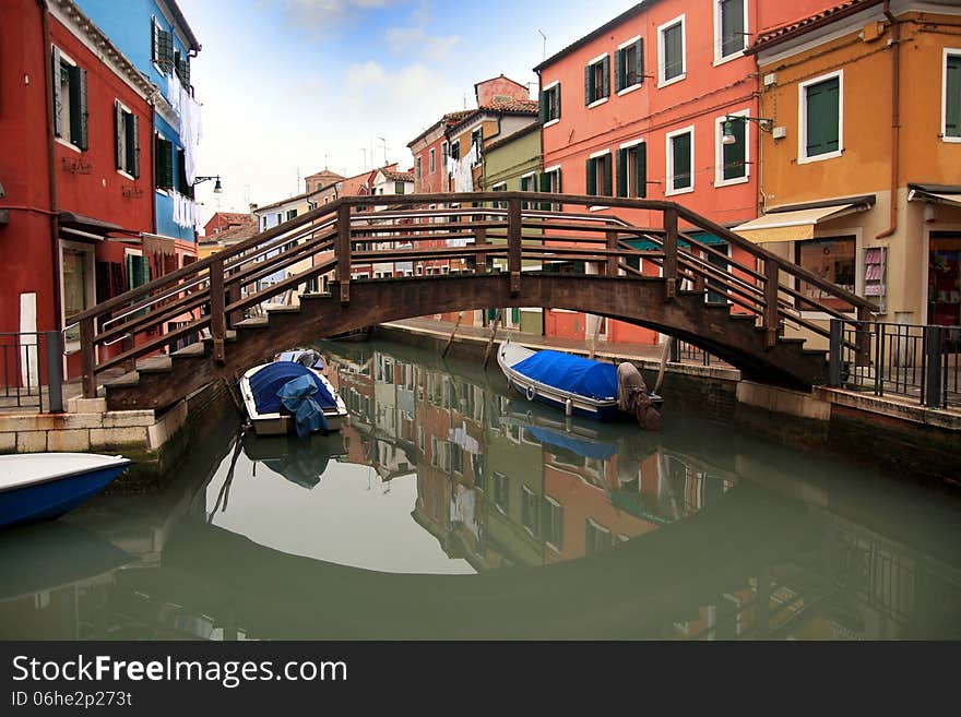 Colored houses of Burano