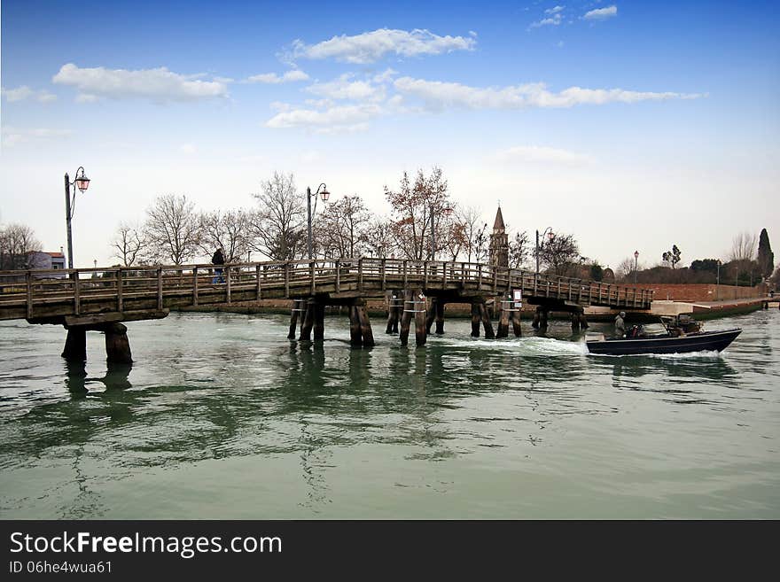 Bridge in Burano