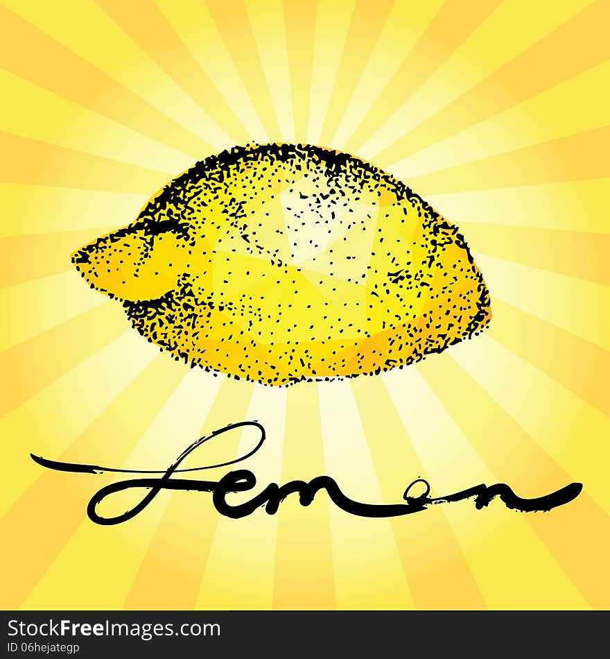 The stylized image of Lemon