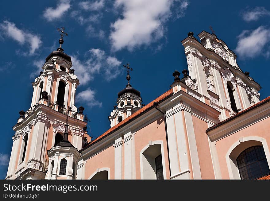 St. Catherine Church in Vilnius, Lithuania