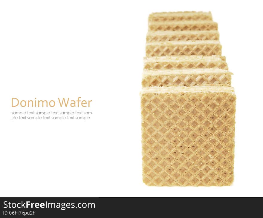 Straight wafer domino