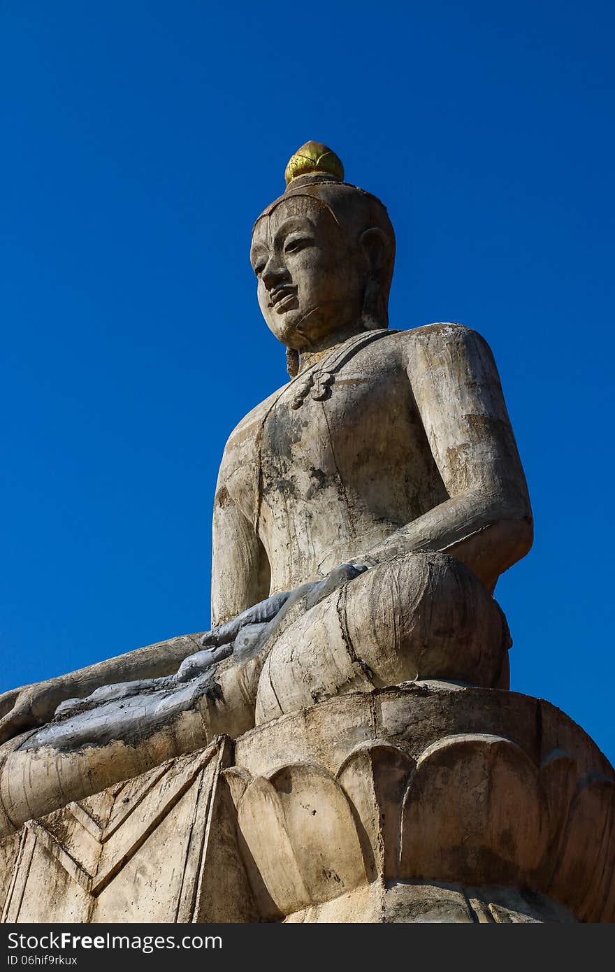 Buddha statue in Thailand temple