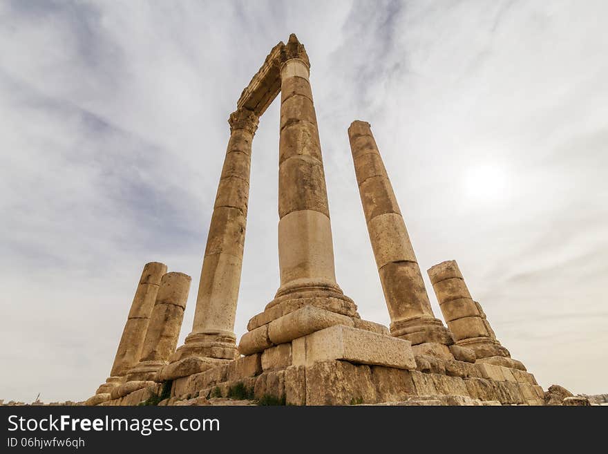 Temple of Hercules in Amman, Jordan