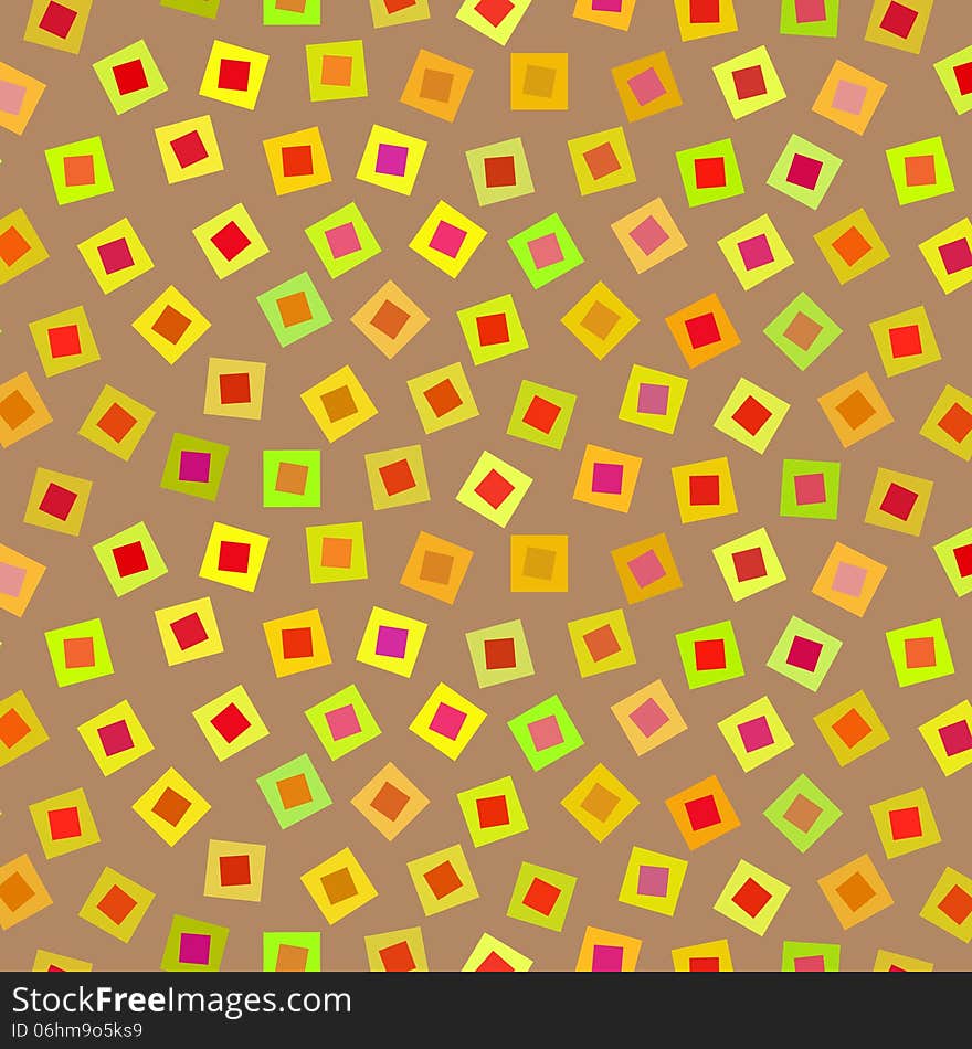 Bright Square Pattern, vector