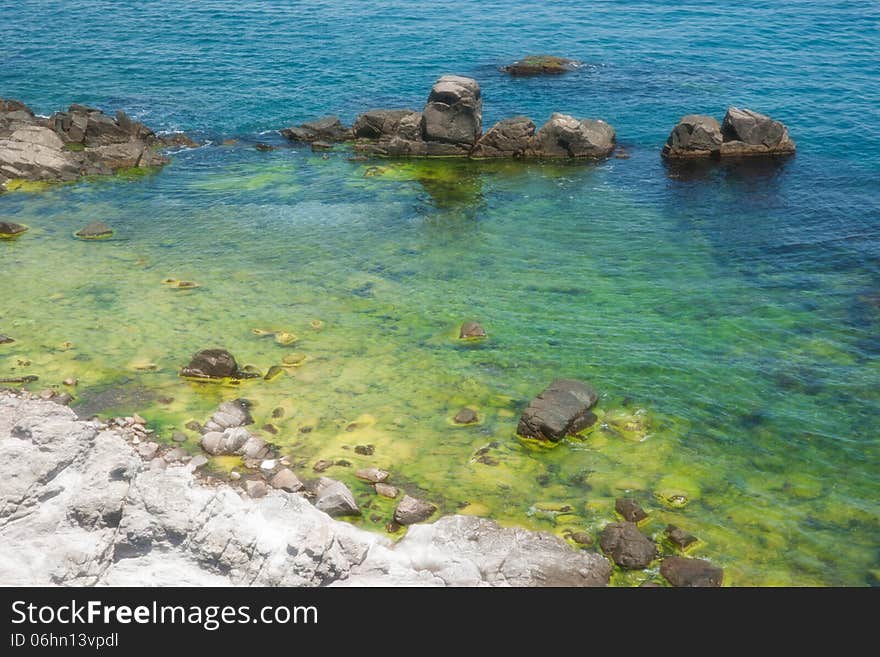 In the bay of Sozopol, Bulgaria