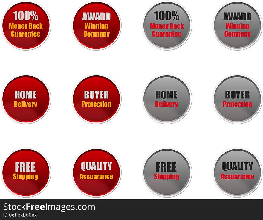 Sales & Marketing Badges for Websites