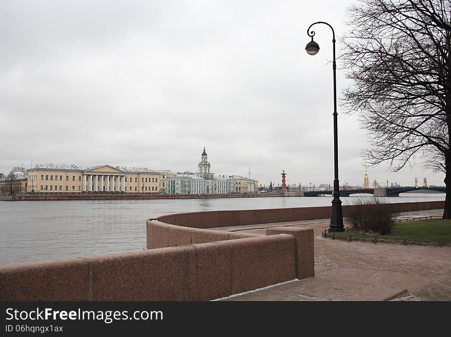 Embankment In St. Petersburg