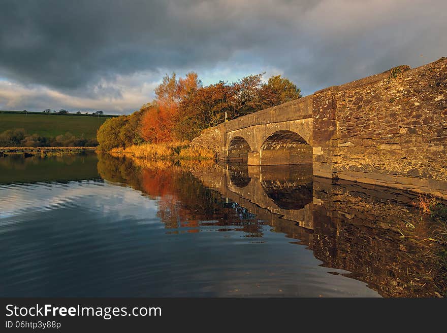 Sunlight On Bridge