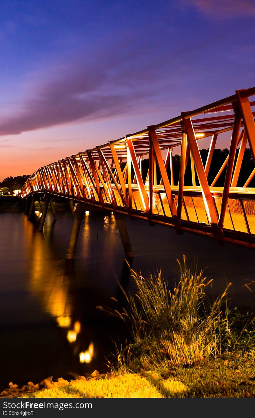 Bridge at dawn