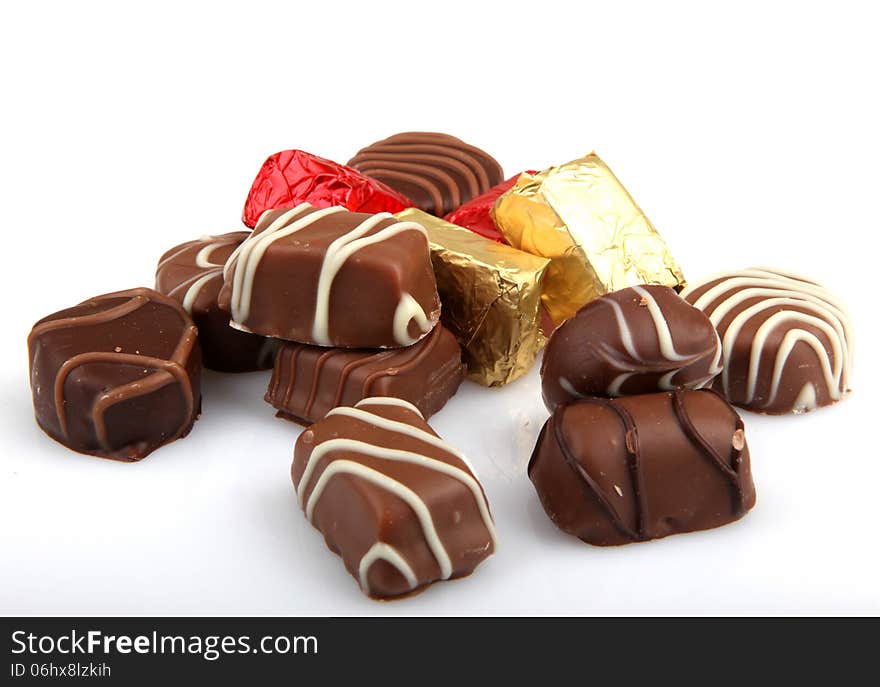 Assorted Fine Chocolates - Color Image.