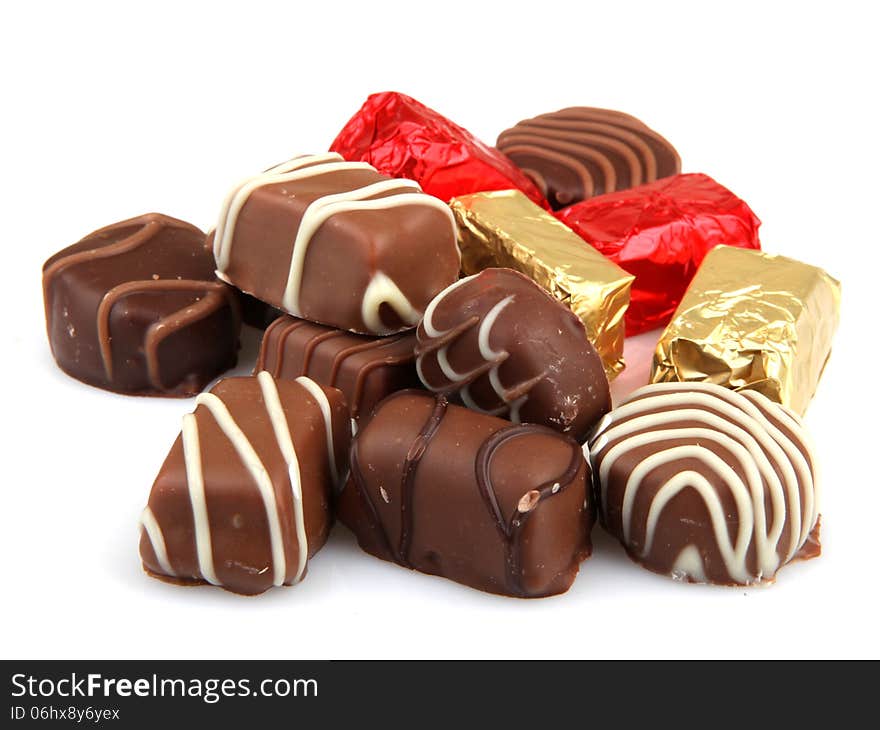 Assorted Fine Chocolates - Color Image.