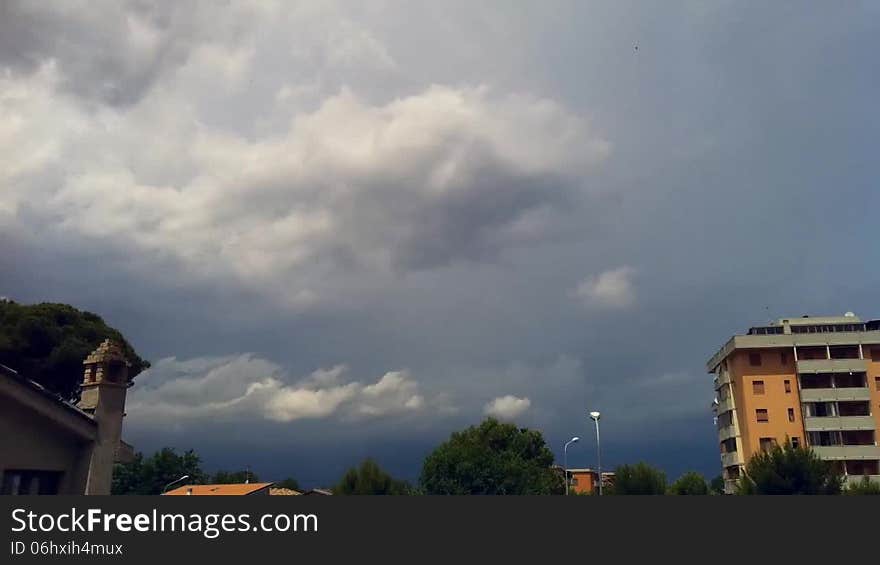 Storm Clouds Timelapse