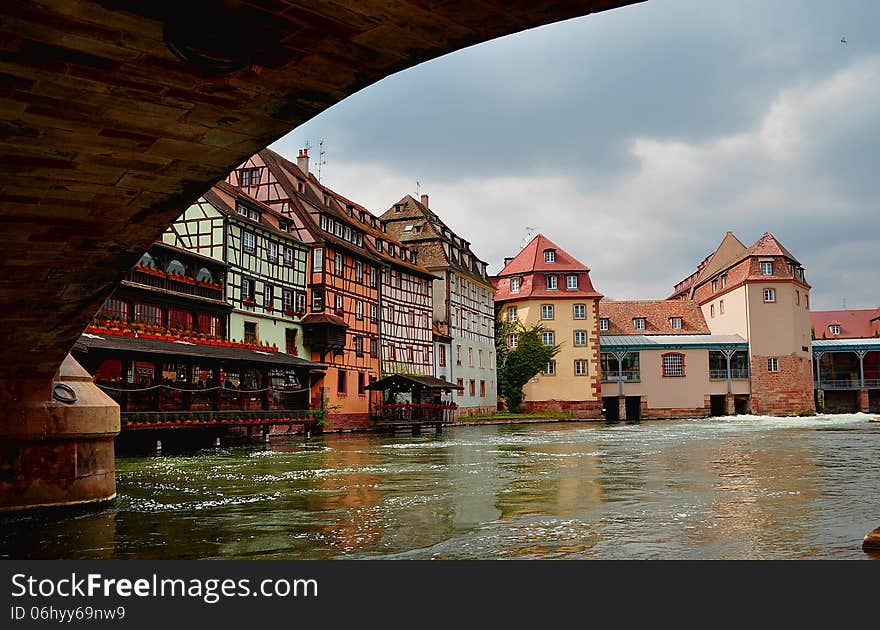 Photo taken during a visit to Strasbourg. The historical centre is full of old wood houses (though very well preserved) and colour. A must visit. Photo taken during a visit to Strasbourg. The historical centre is full of old wood houses (though very well preserved) and colour. A must visit.