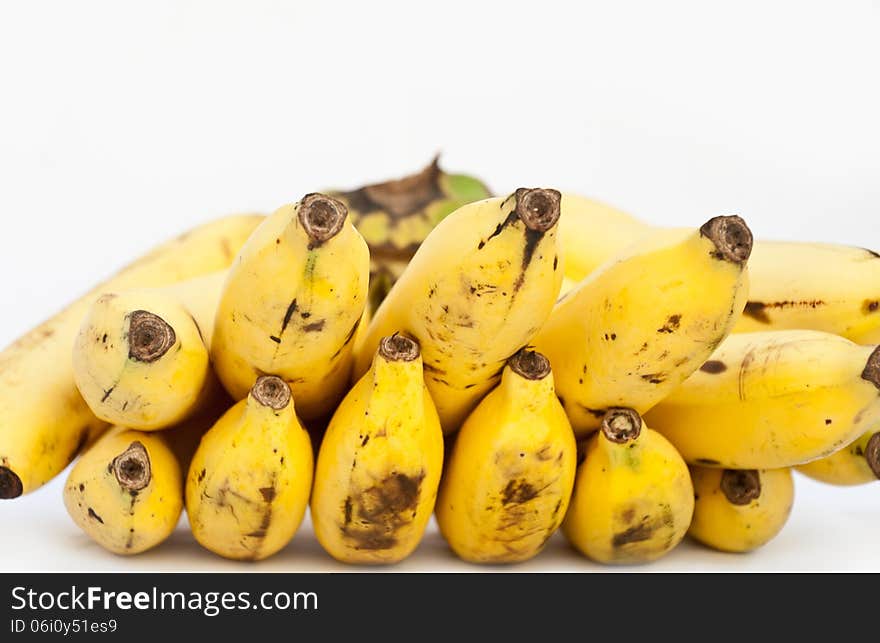 Close-up Bananas Heap