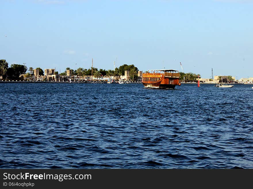 View of Dubai creek