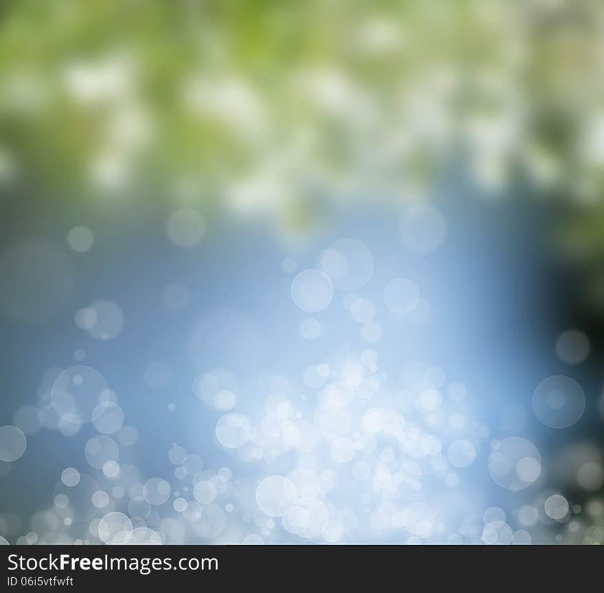 Abstract colorful blurred spring background. Abstract colorful blurred spring background