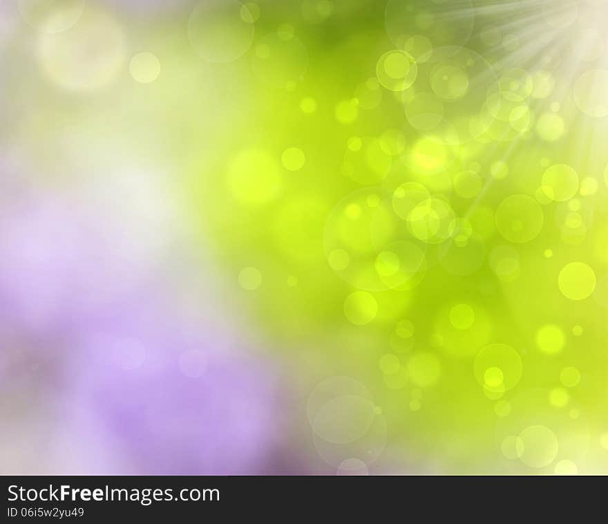 Abstract colorful spring background