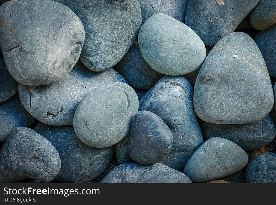 A Background Texture Of Smooth Rocks Stones Or Pebbles. A Background Texture Of Smooth Rocks Stones Or Pebbles