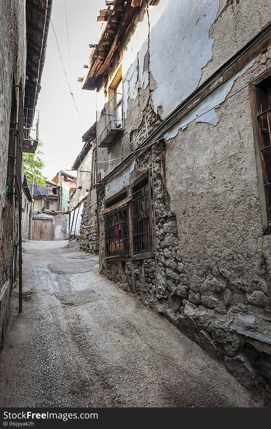 Old Ankara streets