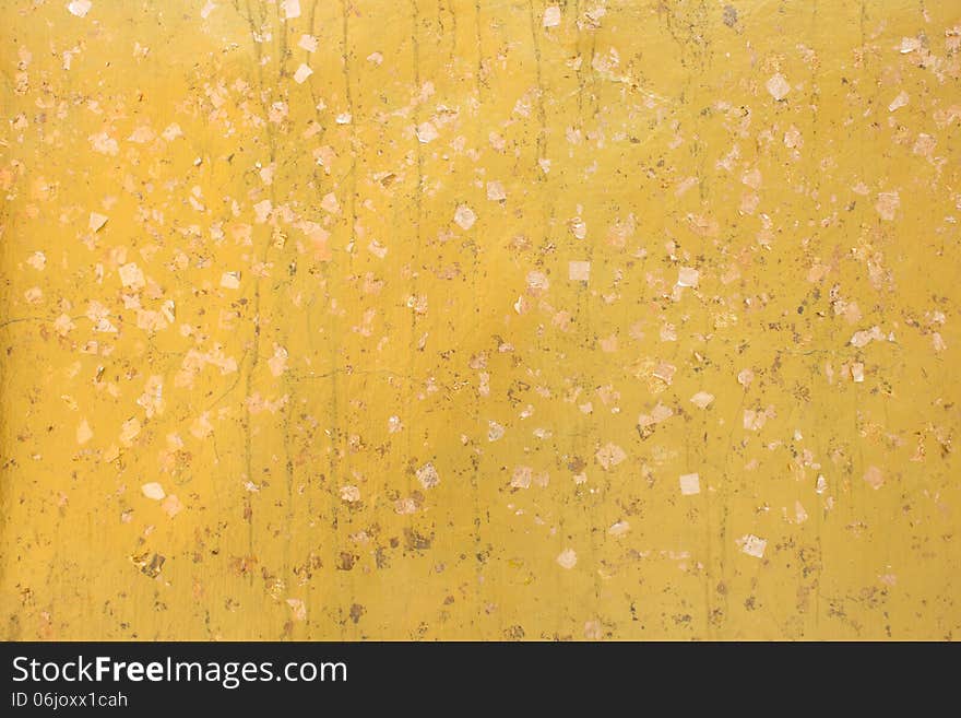 Grunge Yellow Texture For Background. Grunge Yellow Texture For Background