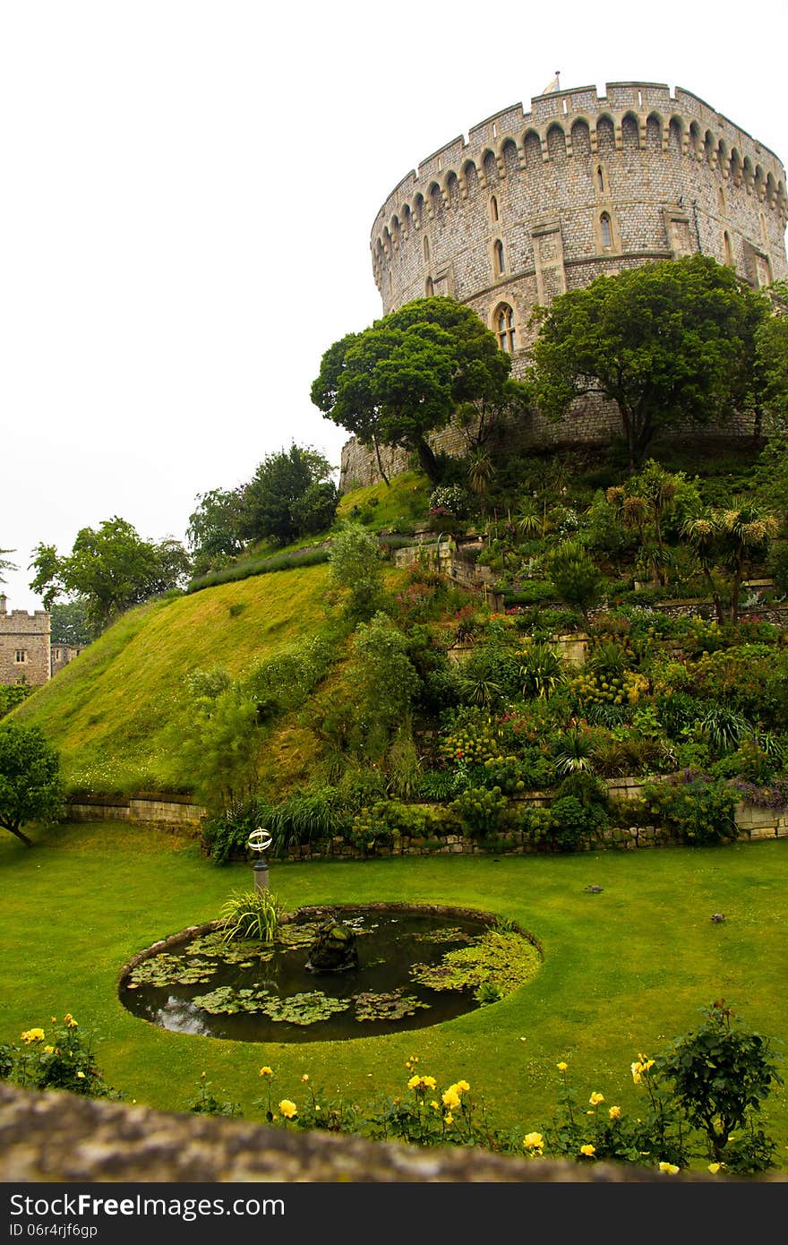 Windsor castle near London