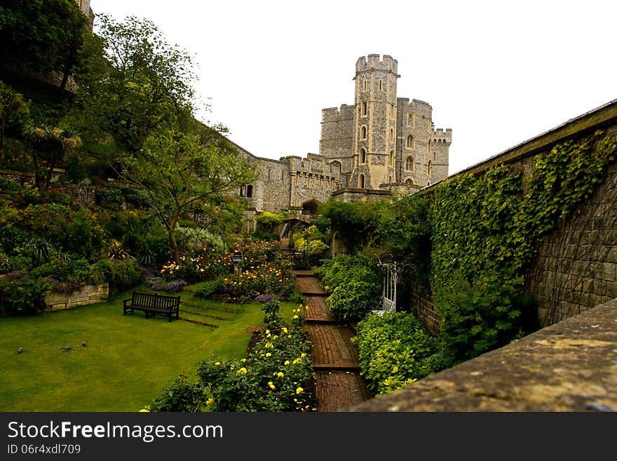 Windsor castle near London, United Kingdom